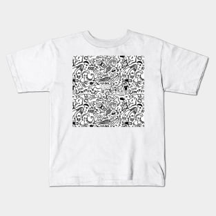 Abstract Ethnic Pattern Kids T-Shirt